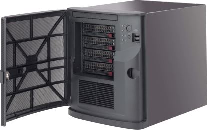 Supermicro CSE-721TQ-350B computer case Mini Tower Black 250 W1