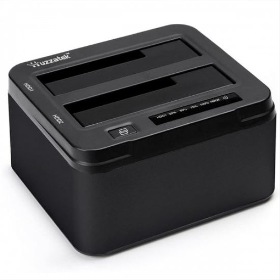 SYBA SY-ENC50121 storage drive docking station USB 2.0 Type-A Black1