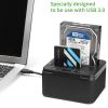 SYBA SY-ENC50121 storage drive docking station USB 2.0 Type-A Black5