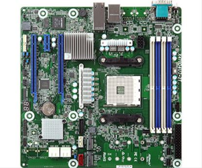 Asrock X470D4U2-2T motherboard AMD X470 Socket AM4 micro ATX1