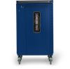 Bretford Core X Cart - Pre-Wired Portable device management cart Blue2