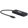 Tripp Lite U444-3DP-MST interface hub USB 3.2 Gen 2 (3.1 Gen 2) Type-C 10000 Mbit/s Black1