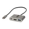 StarTech.com CDP2HDUACP2 notebook dock/port replicator Wired USB 3.2 Gen 1 (3.1 Gen 1) Type-C Gray1