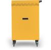 Bretford Core X Cart - Pre-Wired Portable device management cart Yellow3