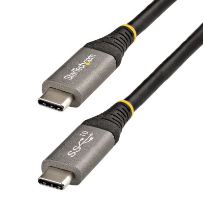 StarTech.com USB31CCV1M USB cable 39.4" (1 m) USB 3.2 Gen 2 (3.1 Gen 2) USB C Black, Gray1