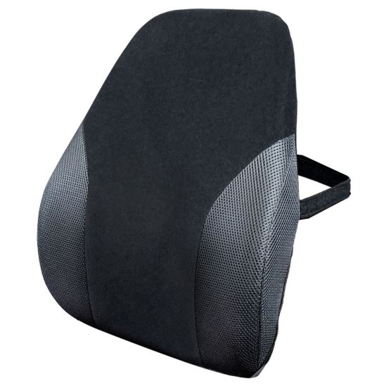 Kantek LS360 backrest Black, Gray Fabric, Foam Strap backrest1