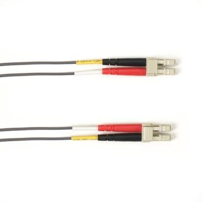 Black Box FOCMR10-003M-LCLC-GR fiber optic cable 118.1" (3 m) LC OFNR OM3 Gray1