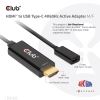 CLUB3D CAC-1333 video cable adapter 8.66" (0.22 m) HDMI Type A (Standard) USB Type-C Black6