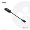 CLUB3D CAC-1333 video cable adapter 8.66" (0.22 m) HDMI Type A (Standard) USB Type-C Black7