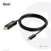 CLUB3D CAC-1334 video cable adapter 70.9" (1.8 m) HDMI Type A (Standard) USB Type-C8