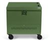 Bretford CUBE Toploader Portable device management cart Green2
