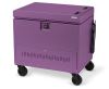 Bretford CUBE Toploader Portable device management cart Purple2