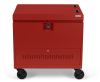 Bretford CUBE Toploader Portable device management cart Red2