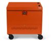 Bretford CUBE Toploader Portable device management cart Orange2
