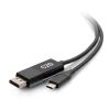 C2G C2G54475 video cable adapter 70.9" (1.8 m) USB Type-C DisplayPort Black1