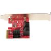 StarTech.com 6P6G-PCIE-SATA-CARD interface cards/adapter Internal5