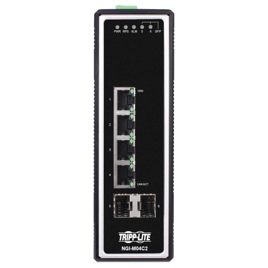 Tripp Lite NGI-M04C2 network switch Managed Gigabit Ethernet (10/100/1000) Black1