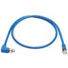 Tripp Lite NM12-6A4-01M-BL networking cable Blue 39.4" (1 m) Cat6a F/UTP (FTP)2