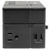 Tripp Lite TLP368CUBEUAM surge protector Black 3 AC outlet(s) 120 V 96.1" (2.44 m)7