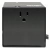 Tripp Lite TLP368CUBEUAM surge protector Black 3 AC outlet(s) 120 V 96.1" (2.44 m)8