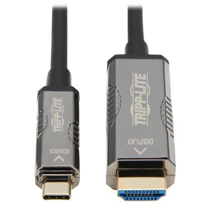 Tripp Lite U444F3-10M-H4K6 video cable adapter 393.7" (10 m) USB Type-C HDMI Black1