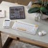 Azio IK103-US keyboard USB + Bluetooth QWERTY US English White4
