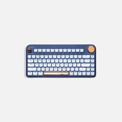 Azio IK105-US keyboard USB + Bluetooth QWERTY US English Blue1