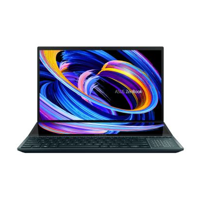 ASUS ZenBook Pro Duo 15 OLED UX582HM-XH96T notebook 15.6" Touchscreen Full HD Intel® Core™ i9 32 GB DDR4-SDRAM 1000 GB SSD NVIDIA GeForce RTX 3060 Wi-Fi 6 (802.11ax) Windows 11 Pro Blue1