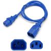 AddOn Networks ADD-C132C1418AWG6FTBE power cable Blue 72" (1.83 m) C13 coupler C14 coupler1