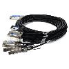 AddOn Networks CAB-O-8S-200G-1M-AO InfiniBand cable 39.4" (1 m) OSFP 8xSFP28 Black, Silver2
