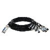 AddOn Networks CAB-O-8S-200G-1M-AO InfiniBand cable 39.4" (1 m) OSFP 8xSFP28 Black, Silver8