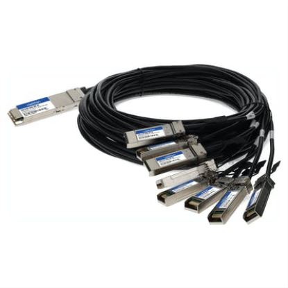 AddOn Networks CAB-O-8S-200G-3M-AO InfiniBand cable 118.1" (3 m) OSFP 8xSFP28 Black, Silver1