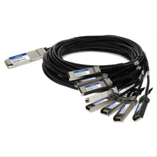 AddOn Networks OSFP-8SFP28-PDAC3M-AO InfiniBand cable 118.1" (3 m) 8xSFP28 Black, Silver1