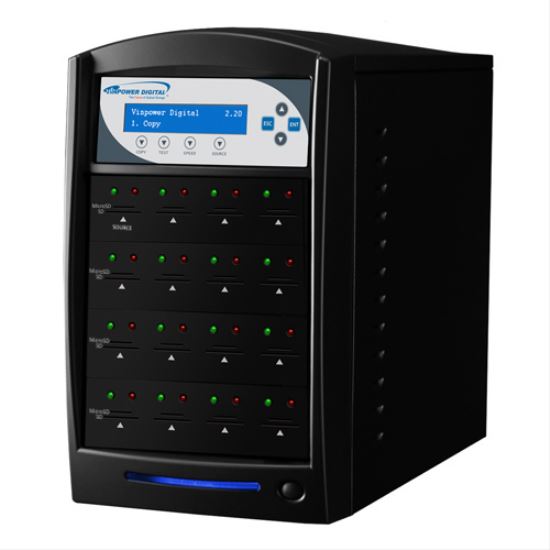 Vinpower Digital SDShark SD & MicroSD Flash memory card duplicator 15 copies Black1