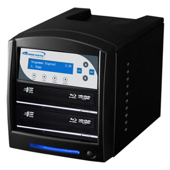 Vinpower Digital SharkBlu SATA Blu-ray/DVD/CD HDD-2 HDD duplicator 2 copies Black1