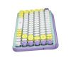 Logitech Pop Keys keyboard RF Wireless + Bluetooth Mint color, Violet, White, Yellow4