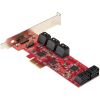 StarTech.com 10P6G-PCIE-SATA-CARD interface cards/adapter Internal2