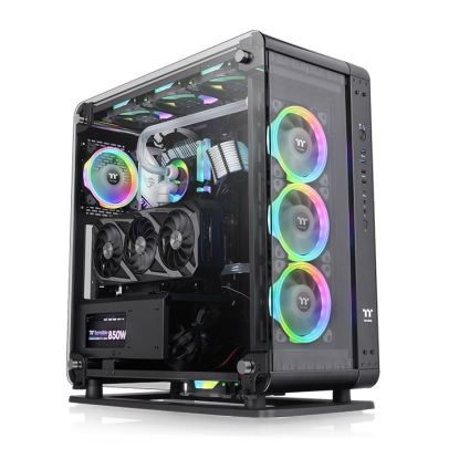 Thermaltake Core P6 Tempered Glass Mid Tower Midi Tower Black1