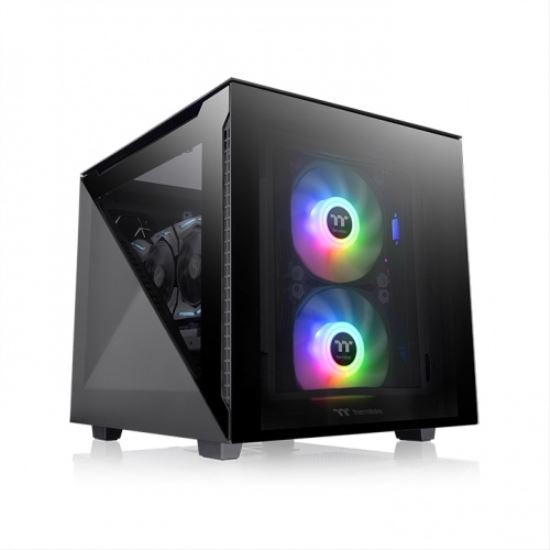 Thermaltake Divider 200 TG Micro Tower Black1