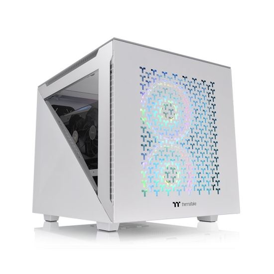 Thermaltake Divider 200 TG Air Snow Micro Micro Tower White1