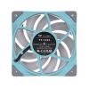 Thermaltake Toughfan 12 Turquoise High Static Pressure Radiator Fan Universal 4.72" (12 cm) Blue 1 pc(s)2