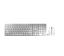 CHERRY DW 9100 SLIM keyboard RF Wireless + Bluetooth QWERTY English Mouse included Silver1