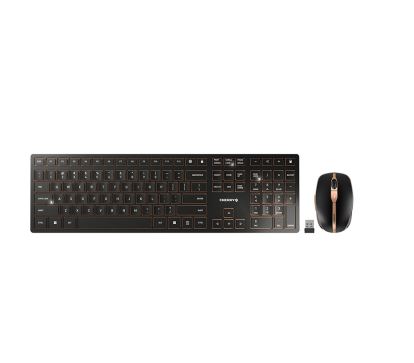 CHERRY DW 9100 SLIM keyboard RF Wireless + Bluetooth QWERTY English Mouse included Black1