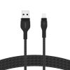 Belkin CAA010BT1MBK USB cable 39.4" (1 m) USB A USB C/Lightning Black3