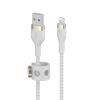 Belkin CAA010BT1MWH USB cable 39.4" (1 m) USB A USB C/Lightning White2