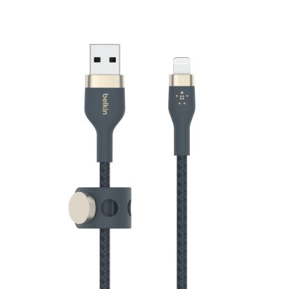 Belkin CAA010BT2MBL USB cable 39.4" (1 m) USB A USB C/Lightning Blue1