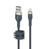 Belkin CAA010BT2MBL USB cable 39.4" (1 m) USB A USB C/Lightning Blue2