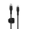 Belkin CAA011BT2MBK USB cable 78.7" (2 m) USB C USB C/Lightning Black2