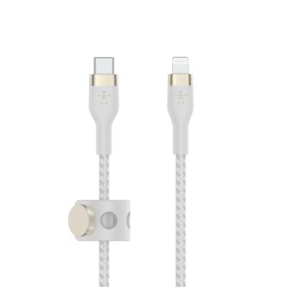 Belkin CAA011BT2MWH USB cable 78.7" (2 m) USB C USB C/Lightning White1