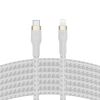 Belkin CAA011BT2MWH USB cable 78.7" (2 m) USB C USB C/Lightning White3